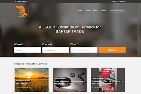 Barter Trade Website