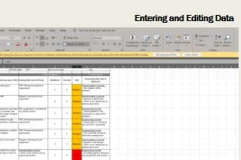 Entering and Editing Data