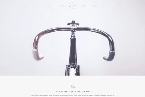 LandingPage Bike