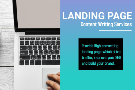 Get a Professional Content writer for landing Pages