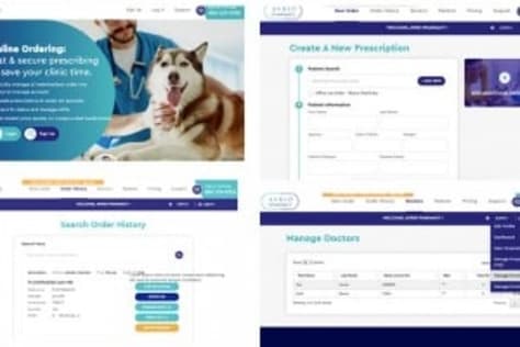 Online Prescription for Veterinarian