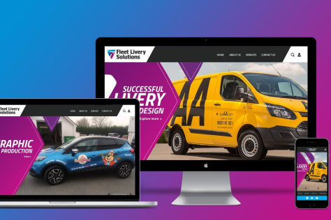 Web & App: Fleet Livery Solutions