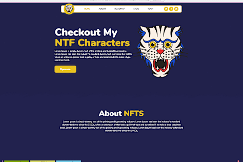 Checkout My NTF Characters - Wix