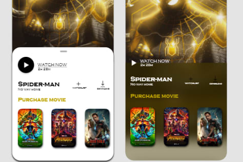 Movie App Front UI