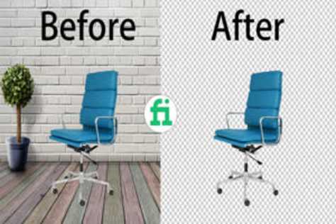 I will cut out background & remove objects from images.