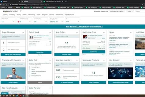 Amazon Seller Center Management