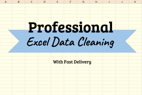 Edit and Clean-Up Excel Spreadsheet