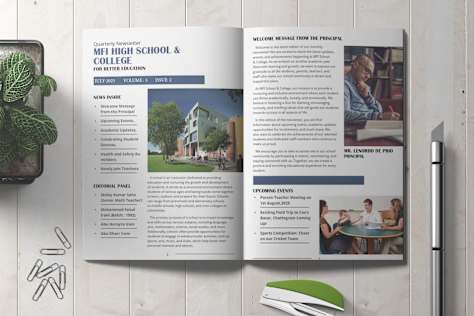 Newsletter Design..