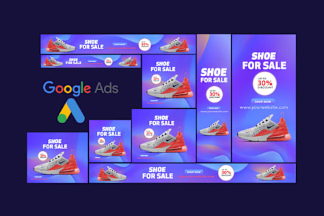 Google display ads Design