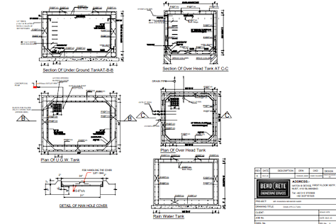 Structural Design of 5000 sq.ft Residential House