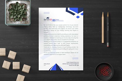 Editable word letterhead template.