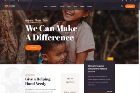 Corporate Website for NGO