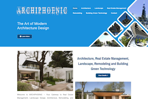 WordPress Website: Archiphoenic.com