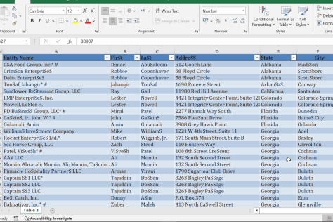 Convert PDF to Excel