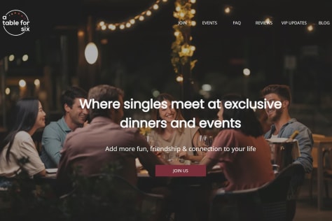 A Table for Six - Trusted Dating Platform