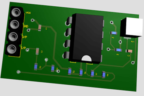Design Op-amp PCB
