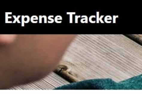 Expense Tracker Web Application