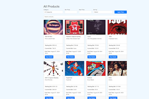 Online Auction Hub- A Django-based Web Application