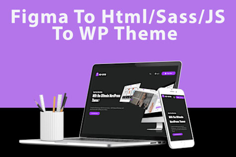 Custom WordPress Landing Page Theme Development