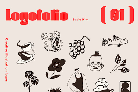 Illustration Logofolio - doodle style