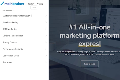 Web Application - SMS & Email Design and Sending