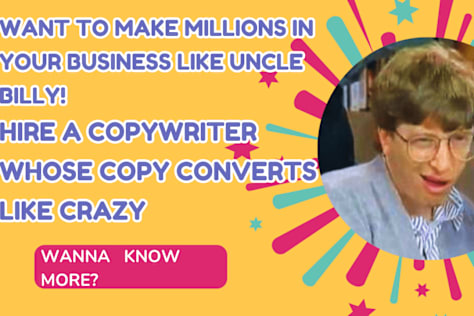 Email and Ads copy I have written