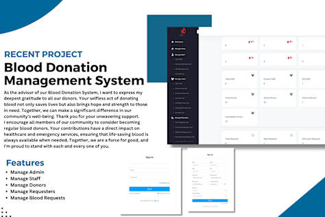 Blood Donation Management System