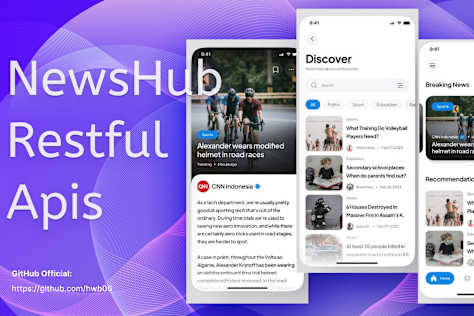 NewsHub With RESTFUL APIs