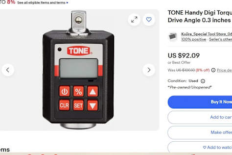 Product Listing for eBay