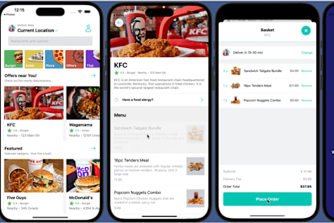 Food delivery app