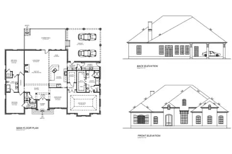 realistic 2d color floor plan for house