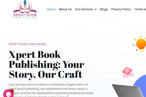 Professional Website for Modern Book Publishing
