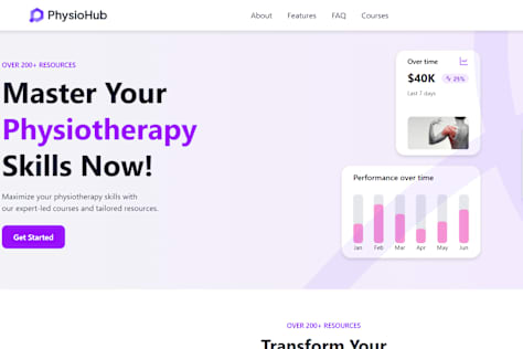 Physiotherapy Learning Platform
