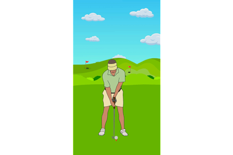 Golf Shot Short/Reel