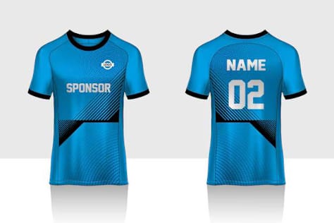 Tshirt and jersey design