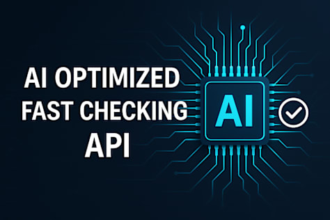 AI Optimized Fact Checking API