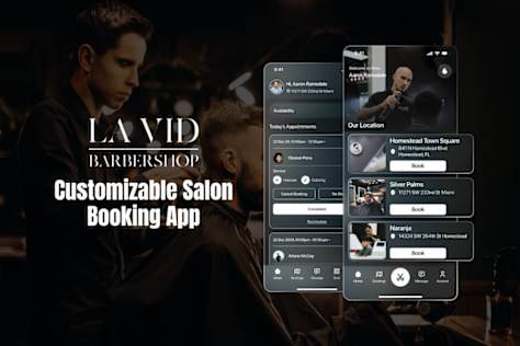 La Vid Barbershop – iOS Mobile App
