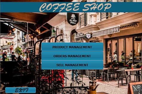 Coffee Shop Management Java Project
