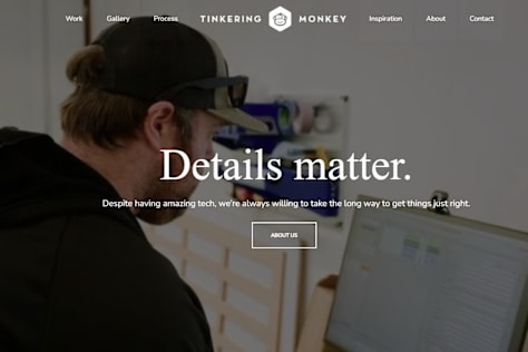 Tinkering Monkey – Custom Architectural Signage Studio