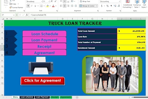 Loan Calculator with Auto Generated Invoice, Agreement