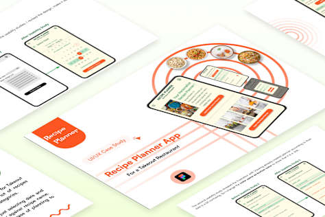 Recipe Planner App for a Takeout Restaurant