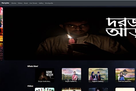 Starsplex - An OTT Web Application