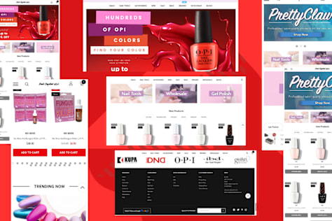 Shopify Beauty \u0026 Nail Store Design