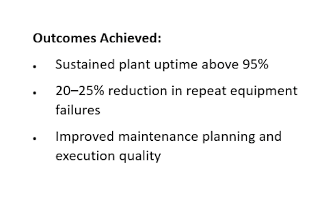 Reliability \u0026 Maintenance Effectiveness