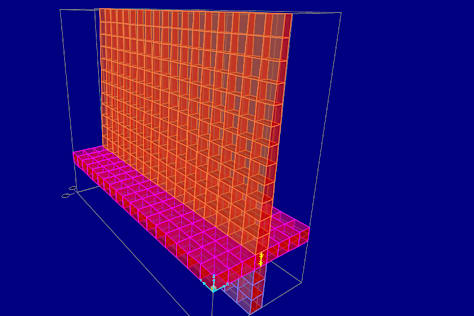 Structural Project: Cantilever retaining wal