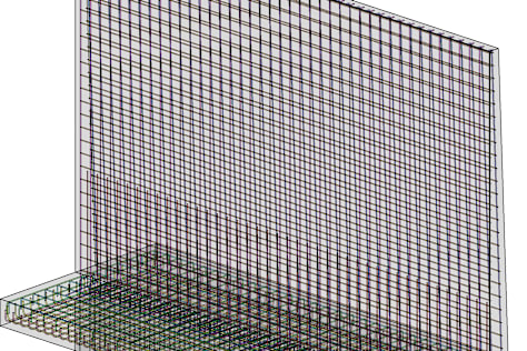 BIM Model: Reinforced Concrete Retaining Wall