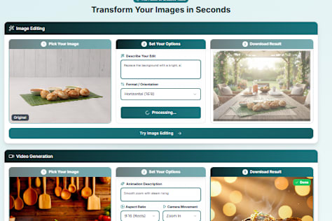AI-Powered Visual Content Platform