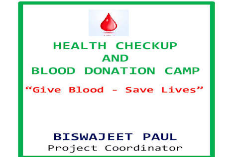 HEALTH CHECKUP - Blood Donation Camp