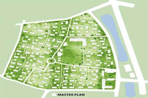 Master plan and site plan render