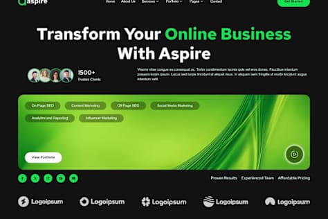 Corporate Business Website | WordPress & Elementor